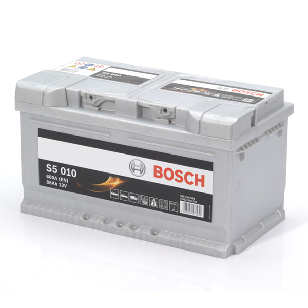 Bosch Silver SLI S5 010 / 0 092 S50 100  accu (12 V, 85 Ah, 800 A) ABO00718 - 1