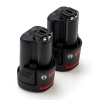 Starterset: 2x Bosch GBA 12V / 1600A00X79 accu's (12V, 3.0 Ah, origineel)