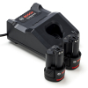 Starterset: 2x Bosch GBA 12V accu's + lader (12V, 3.0 Ah, origineel) ABO00467 - 1