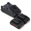 Starterset: 2x Bosch ProCORE 18V / 1600A016GB accu's + lader (18 V, 4.0 Ah, origineel) ABO00457 - 1