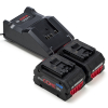 Starterset: 2x Bosch ProCORE 18 V / 1600A016GK accu's + lader (18 V, 8.0 Ah, origineel) ABO00448 - 1