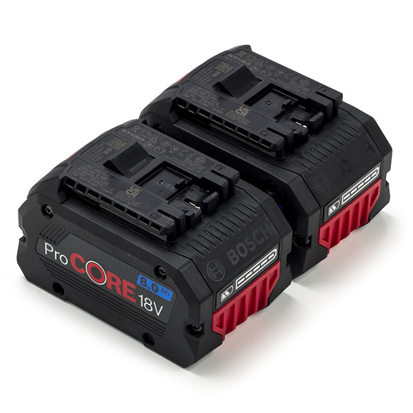 Bosch Starterset: 2x Bosch ProCORE 18 V / 1600A016GK accu's (18 V, 8.0 Ah, origineel)  ABO00451 - 1