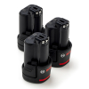 Starterset: 3x Bosch GBA 12V / 1600A00X79 accu's (12V, 3.0 Ah, origineel) ABO00421 - 1