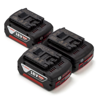 Bosch Starterset: 3x Bosch GBA 18V / 1600A004ZN accu's (18 V, 6.0 Ah, origineel)  ABO00528