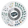 Startset: Bosch | Power For All 18 V | 1600A005B0 accu + lader (18 V, 2.5 Ah, origineel) ABO00267 - 3