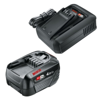 Startset: Bosch | Power For All 18 V | 1600A00ZR7 accu + lader (18 V, 4.0 Ah, origineel) ABO00338