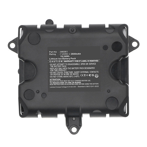 Bose 080061 / 080065 accu (7.4 V, 2600 mAh, 123accu huismerk) ABO00576 - 3