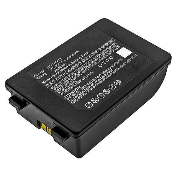 Brady 114885 / BMP71-BP / M71-BATT accu (12 V, 2000 mAh, 123accu huismerk)  ABR00077 - 1
