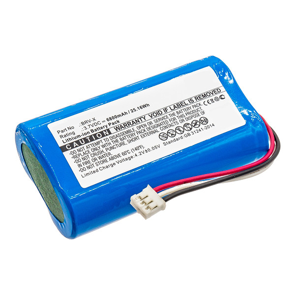 Braven BRV-X accu (3.7 V, 6800 mAh, 123accu huismerk)  ABR00052 - 1