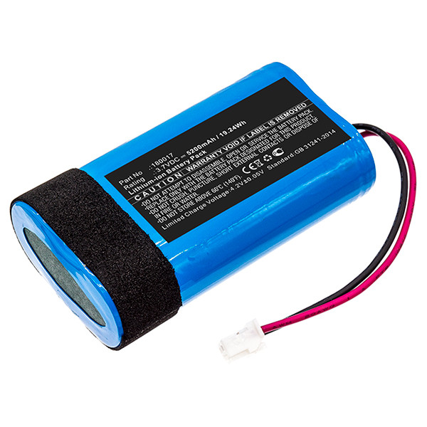 Braven Stryde 360 / 180017 accu (3.7 V, 5200 mAh, 123accu huismerk) ABR00080 - 1