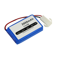 Brookstone BTR100RX accu (2000 mAh, 123accu huismerk)  ABR00054