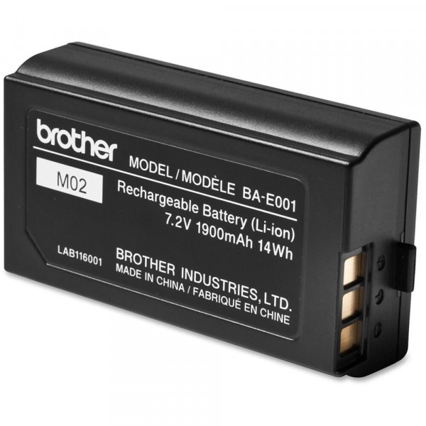 Brother BA-E001 accu (7.2 V, 1900 mAh, origineel)  ABR00049 - 1