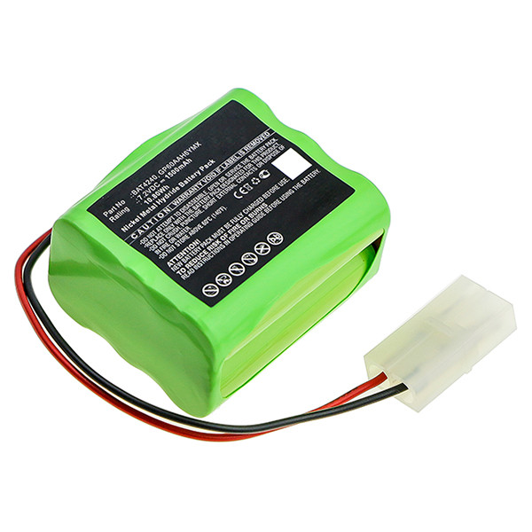 Burley BAT4240 / GP60AAH6YMX accu (7.2 V, 1500 mAh, 123accu huismerk)  ABU00026 - 1