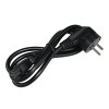 C5 EU-kabel voor netstroom (1,8 meter, Haaks, 123accu huismerk)