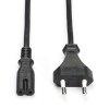 C7 kabel voor netstroom (5 meter, Recht, 123accu huismerk)