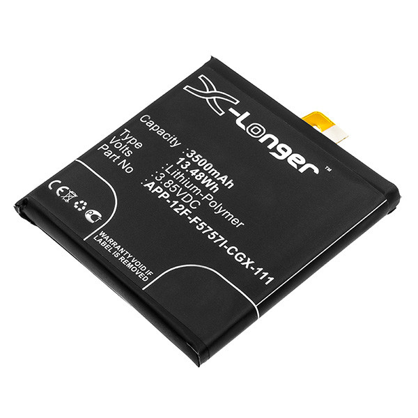 CAT APP-12F-F5757I-CGX-111 accu (3500 mAh, 123accu huismerk)  ACA00456 - 1