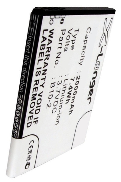 CAT B10-2 accu (2000 mAh, 123accu huismerk)  ACA00115 - 1