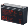 CSB GP6120 VRLA AGM Loodaccu (6V, 12 Ah, T2 terminal) ACS00013 - 1