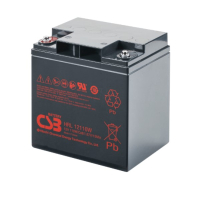 CSB HRL12110W VRLA AGM Loodaccu (12V, 27 Ah, M5 terminal) ACS00040