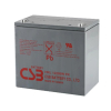 CSB HRL12200W VRLA AGM Loodaccu (12V, 50 Ah, M6 terminal) ACS00037 - 1