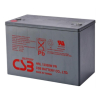 CSB HRL12330W VRLA AGM Loodaccu (12V, 88 Ah, M6 terminal) ACS00039 - 1