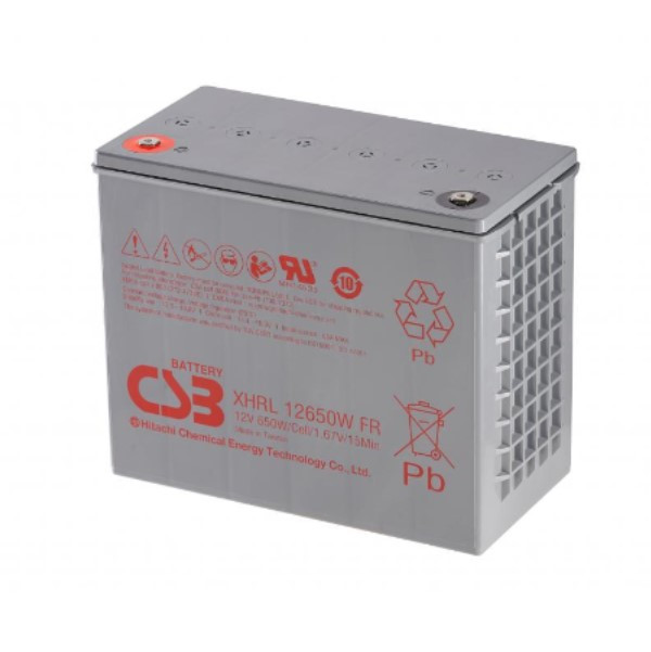 CSB XHRL12640W VRLA AGM Loodaccu (12V, 162 Ah, M6 terminal)  ACS00044 - 1