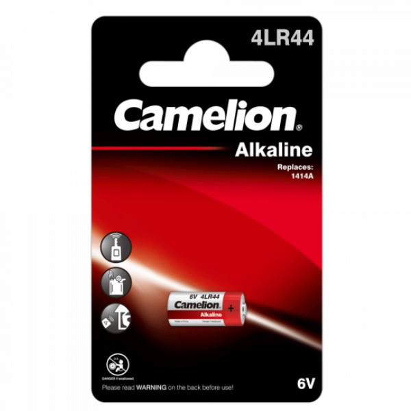 Camelion 4LR44 / V4034PX Alkaline 6V Batterij 1 stuk  ACA00342 - 1