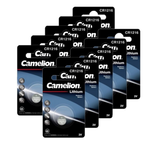 Camelion CR1216 3V Lithium knoopcel batterij 10 stuks  ACA00579 - 1