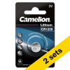 Camelion CR1220 3V Lithium knoopcel batterij 2 stuks