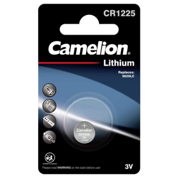 Camelion CR1225 3V Lithium knoopcel batterij 1 stuk  ACA00315 - 1