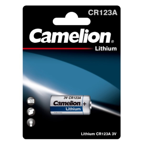 Camelion CR123A / DL123A Lithium Batterij (2 stuks)  ACA00660 - 1