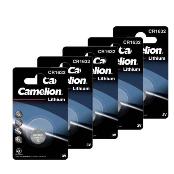 Camelion CR1632 3V Lithium knoopcel batterij 5 stuks  ACA00220 - 1