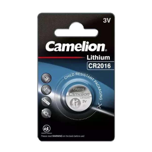 Camelion CR2016 3V Lithium knoopcel batterij 1 stuk  ACA00321 - 1