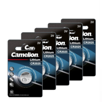 Camelion CR2025 3V Lithium knoopcel batterij 5 stuks  ACA00502