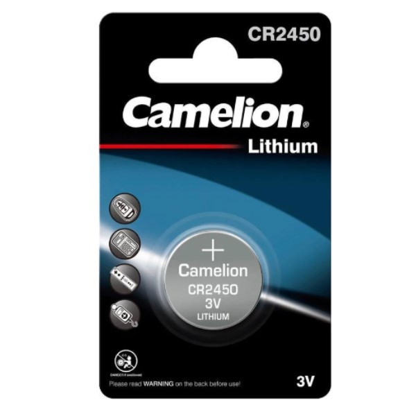 Camelion CR2450 3V Lithium knoopcel batterij 1 stuk  ACA00322 - 1