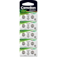 Camelion LR58 / LR721 / 162 / AG11 Alkaline knoopcel batterij 10 stuk ACA00250