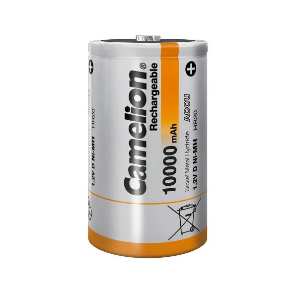 Camelion Oplaadbare D / HR20 Ni-Mh Batterijen (2 stuks, 10000 mAh)  ACA00723 - 2