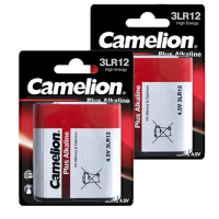 Camelion Power 3LR12 / MN1203 / 4.5 Volt Alkaline Batterij 2 stuks  ACA00647