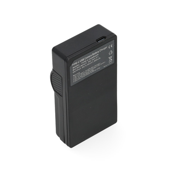 Canon BP-808 / BP-819 / BP-827 USB-C single slot oplader (8.4V, 0.7A, 123accu huismerk) ACA00753 - 3