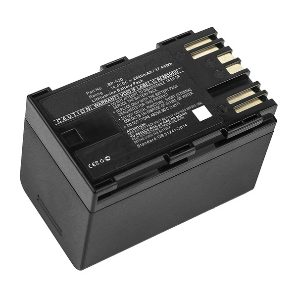 Canon BP-A30 accu (14.4V, 2600 mAh, 123accu huismerk)  ACA00462 - 1