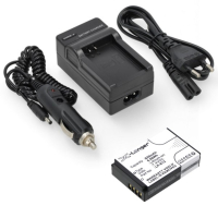 Canon LP-E12 / 6760B002 accu + lader (7.4 V, 820 mAh, 123accu huismerk) ACA00550