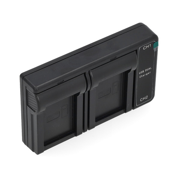 Canon LP-E12 / LC-E12 USB-C double slot oplader (8.4V, 0.7A, 123accu huismerk) ACA00770 - 2