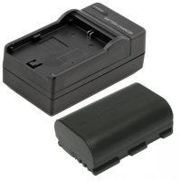 Canon LP-E6 / LP-E6N / LP-E6NH accu + lader (7.2 V, 1600 mAh, 123accu huismerk)  ACA00551