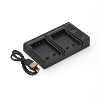 Canon LP-E8 USB-C double slot oplader (8.4V, 0.7A, 123accu huismerk) ACA00768