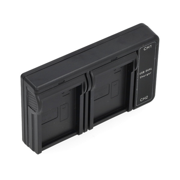 Canon LP-E8 USB-C double slot oplader (8.4V, 0.7A, 123accu huismerk) ACA00768 - 2