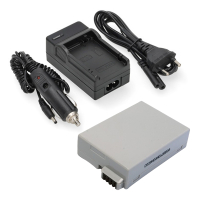 Canon LP-E8 / 4515B002AA accu met single slot oplader (7.4 V, 1120 mAh, 123accu huismerk) ACA00834