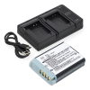 Canon NB-13L / NB-15L accu + USB-C double slot oplader (3.7 V, 1250 mAh, 123accu huismerk) ACA00868 - 1