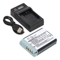 Canon NB-13L / NB-15L accu + USB-C single slot oplader (3.7 V, 1250 mAh, 123accu huismerk) ACA00866