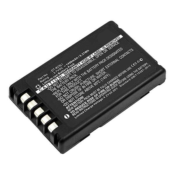 Casio DT-823LI accu (1450 mAh, 123accu huismerk) ACA00330 - 1