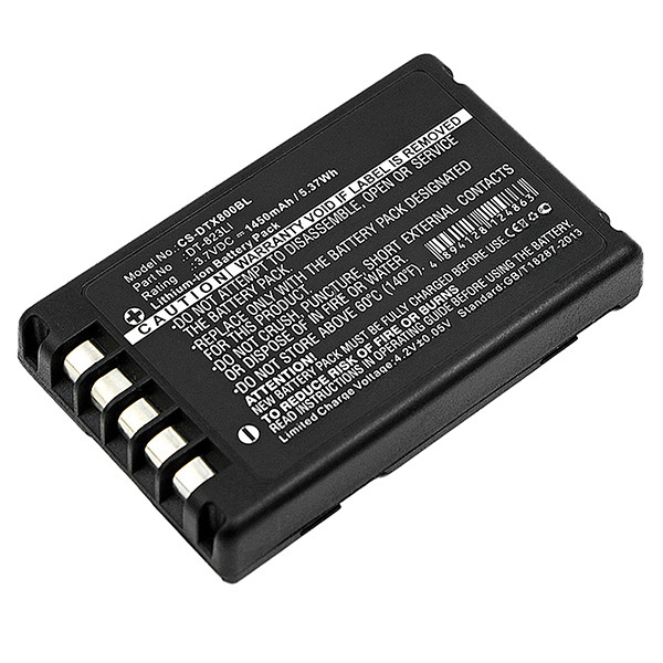 Casio DT-823LI accu (1450 mAh, 123accu huismerk) ACA00330 - 1